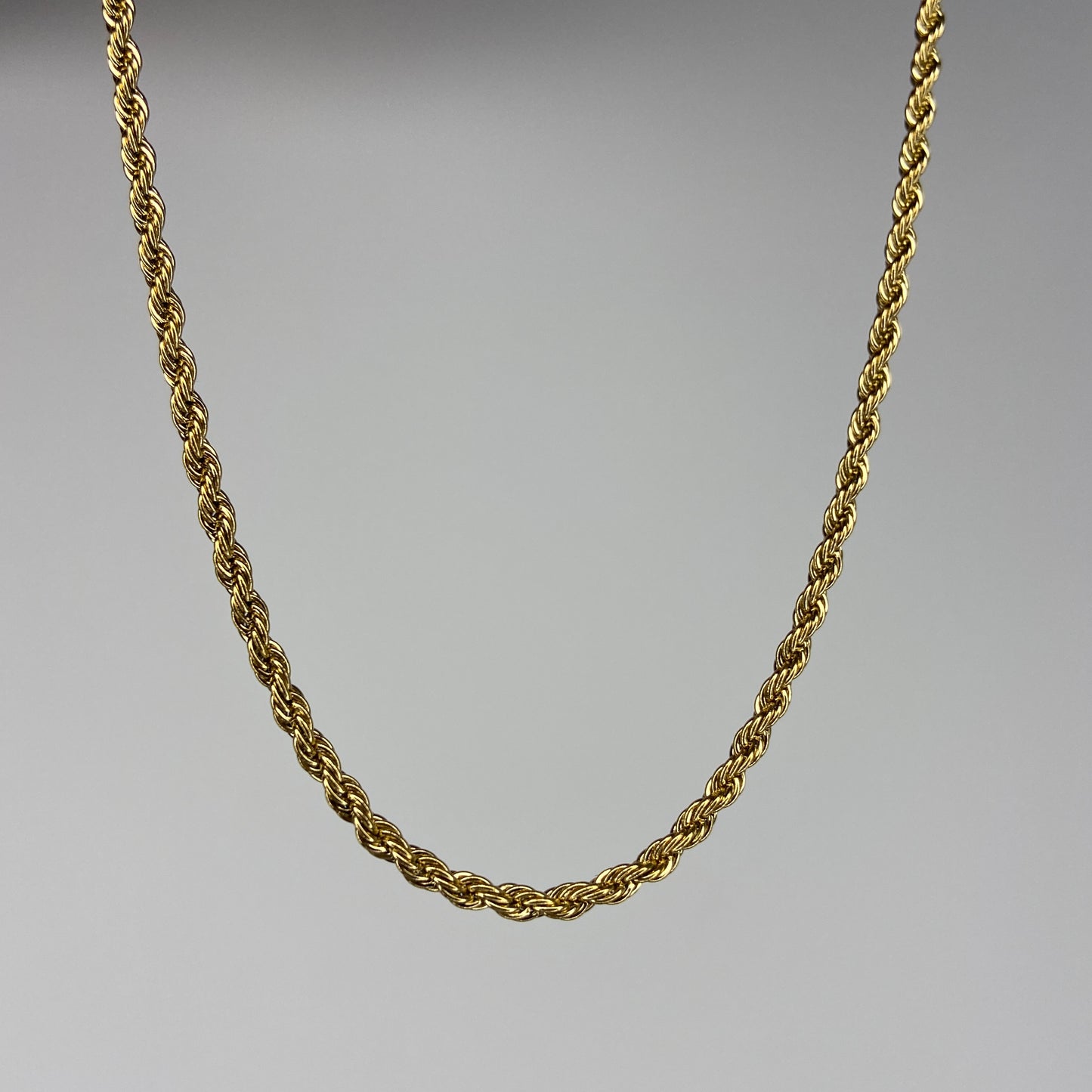 LUXUR | Ketting chain cropped gold